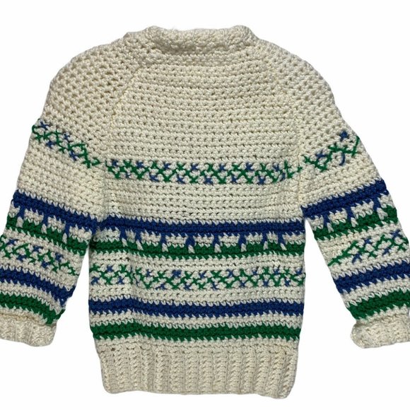 Handmade Flaherty Imports Chunky Knit Sweater - Picture 2 of 3